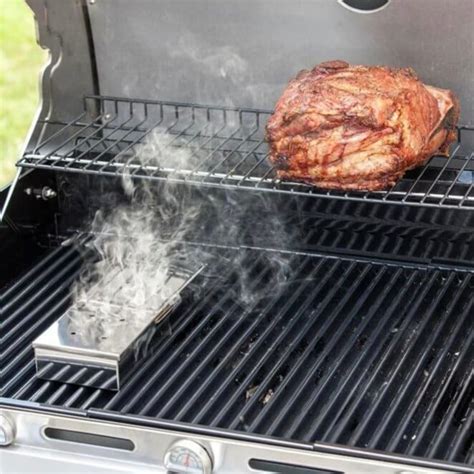 char broil stainless steel smoker box|Char-Broil side box smoker.